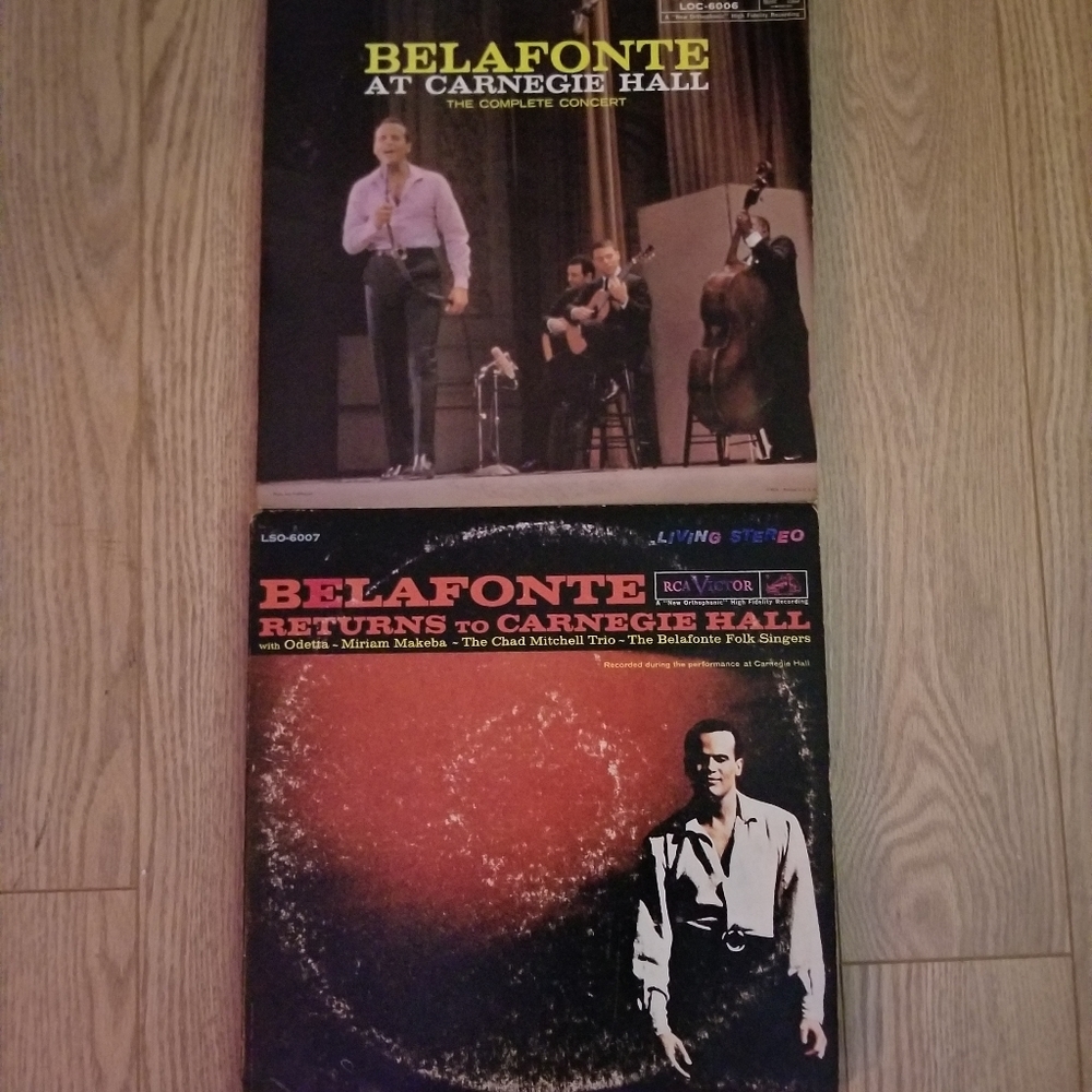 Harry Belafonte-Both Carnegie Hall Live Shows